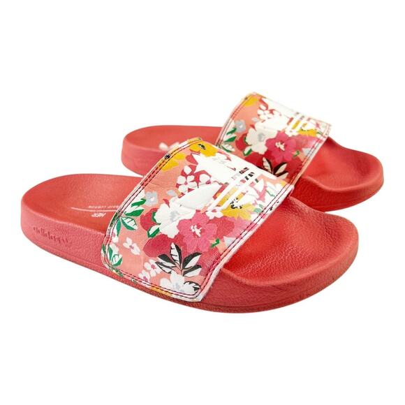 Adidas Kid's Adilette Lite Slides - Hazy Rose / Cloud White size 3 Big Kid - Picture 1 of 7